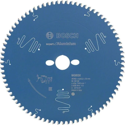 Image de BOSCH 2608644113 lame de scie circulaire Expert pour aluminium, 260 x 30 2.8 mm, 80T