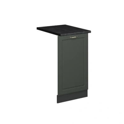 Afbeelding van Vicco Panneau de lavage Fame Line Vert et doré Maison campagne 45 cm AP anthracite