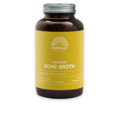 Afbeelding van Mattisson Healthstyle Biologische Bone Broth Capsules 180CP