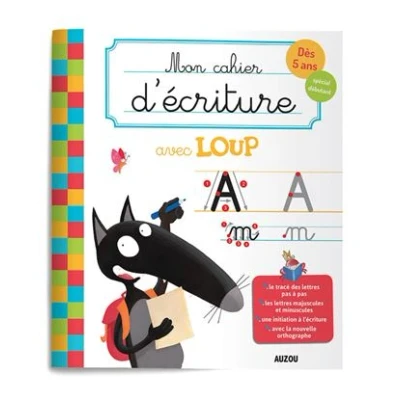 Image de Mon cahier d&#039;écriture avec Loup