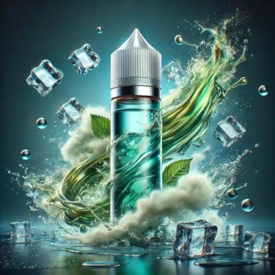 Afbeelding van Menthol vloeibaar aromaconcentraat veganistisch Sasami 10 ml
