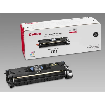 Afbeelding van Canon 701 BK Toner Zwart