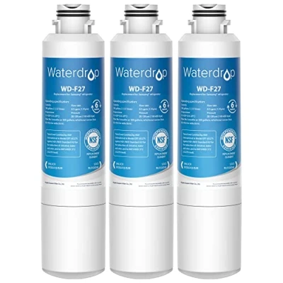 Afbeelding van 3X Waterdrop DA29 00020B koelkastwaterfilter, compatibel met Samsung 00020B, HAF CIN EXP, 00020A, 00019A, DA97 08006, 08043ABC Kenmore 46 9101 HDX FMS 229 Inhoud levering: