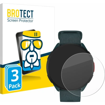 Afbeelding van BROTECT Screenprotector voor Polar Pacer Folie Beschermfolie Beschermglas transparant (3 Stuks)