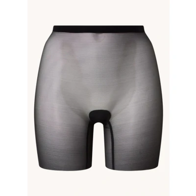 Afbeelding van Wolford dames Tulle Control corrigerende short van mesh in de kleur Zwart, maat: 42