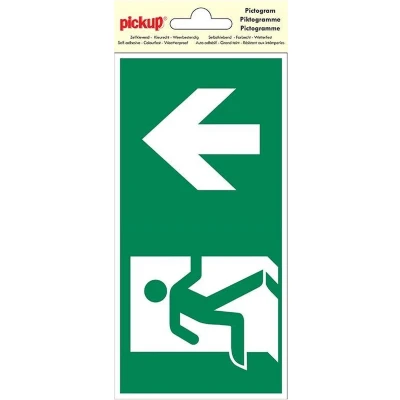 Afbeelding van Deco picto nooduitgang 20x20cm Pickup
