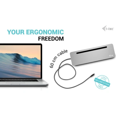 Afbeelding van Hub USB i Tec 100 W Zilverkleurig