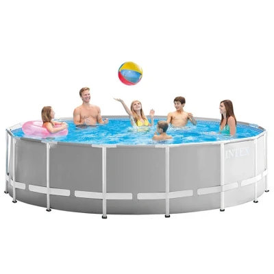 Afbeelding van Intex Opzetzwembad Prism Frame Rond Ø 457 x 122 cm