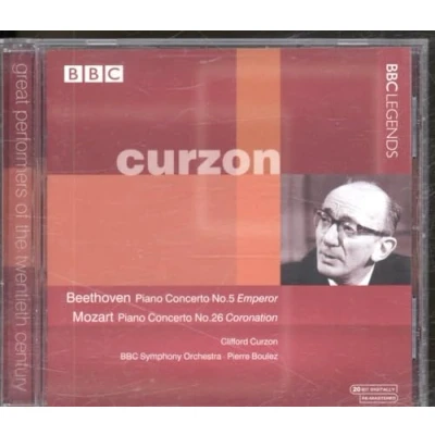 Afbeelding van Beethoven, Mozart: Piano Concertos / Curzon, Boulez, et al