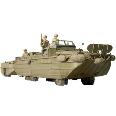 Afbeelding van 1:35 I Love Kit 63539 GMC DUKW 353 with WTCT 6 Trailer Plastic Modelbouwpakket