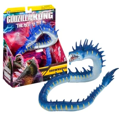 Afbeelding van MonsterVerse Godzilla x Kong The New Empire Drownviper 15 cm iconisch filmfiguur om te verzamelen, geschikt voor kinderen vanaf 4 jaar
