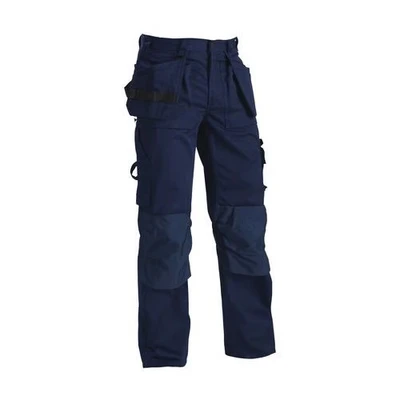 Image de Pantalon Artisan 1530 Bleu Marine Coutures visibles Blaklader