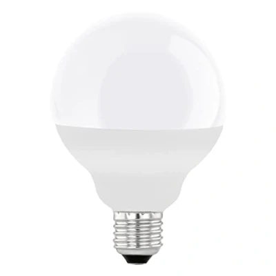 Afbeelding van EGLO Ledlamp E27, wereldbol, 11,8 watt (komt overeen met 75 gloeilamp), 1055 lumen, warm wit, 3000 Kelvin, G95, Ø 9,5 cm