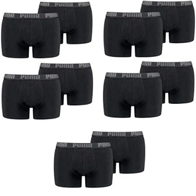 Afbeelding van PUMA Bodywear Basic Boxer 2p Heren (2 stuks), Zwart (New Black)