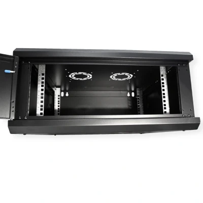 Afbeelding van ROLINE 19 inch wandbehuizing Basic Plus 4U, 600x600 BxD zwart