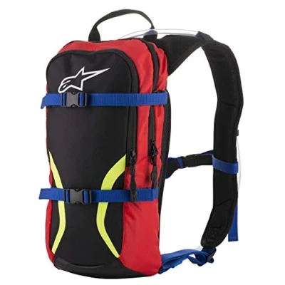 Afbeelding van Alpinestars 2024 Iguana Hydration Tas Zwart / Blauw Rood Fluor Geel