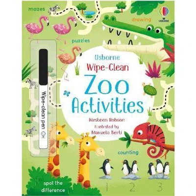 Afbeelding van Wipe Clean Activities Zoo