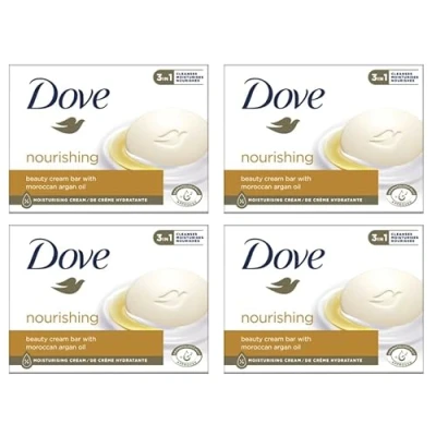Afbeelding van Dove 4 x 90 g voedende zeep