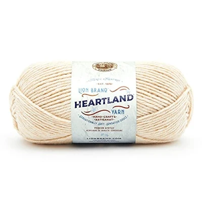Afbeelding van Lion Brand Yarn 142 g Heartland breigaren 100% acryl, Acadia