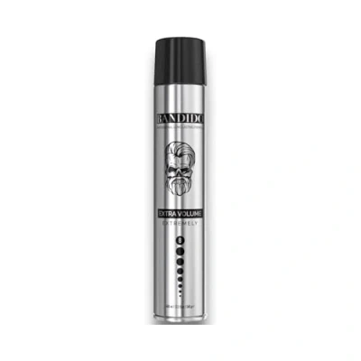 Afbeelding van BANDIDO Extra Volume Hair Silver Spray 400 ml Volumespray voor voller en dikker haar Lichte formule natuurlijke glans thermische bescherming