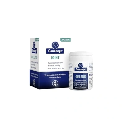 Afbeelding van 20 Tabletten voor kleine honden Canosept gewrichtssupplement