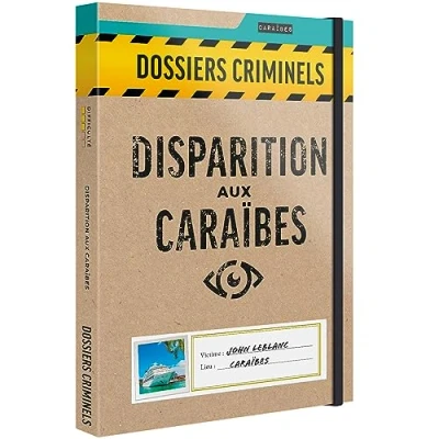 Afbeelding van Criminal Records Verdwijning in het Caribisch gebied: John Leblanc wordt vermist Escape Game Bordspel Meeslepend en Collaboratief Onderzoeksspel, 1 6 spelers