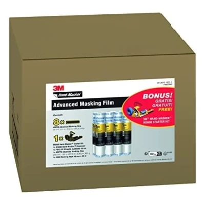 Afbeelding van 3M Hand Masker SK, promotiepakket, AMF99+M3000, 1/tas, blauw