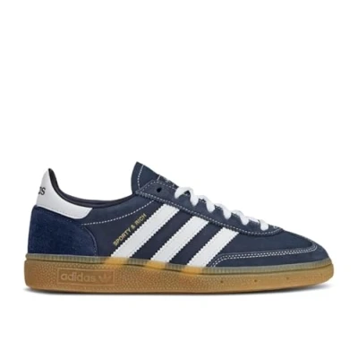 Afbeelding van adidas Vanquish 6 Lea Hardloopschoenen voor heren, Night Indigo/Cloud White/Gum, 42 2/3 EU