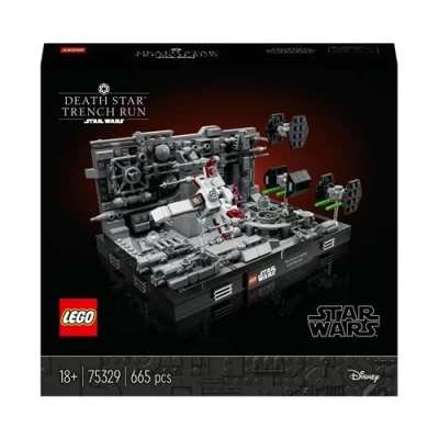 Image de LEGO® Star Wars™ 75329 Diorama de la poursuite dans les tranchées l’Étoile Mort