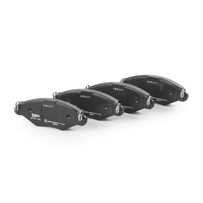 Afbeelding van VALEO 301461 Remblokkenset FIRST Vooras Excl. slijtage waarschuwingscontact Met anti kreukplaat PEUGEOT: 206+ Hatchback, 206 SW