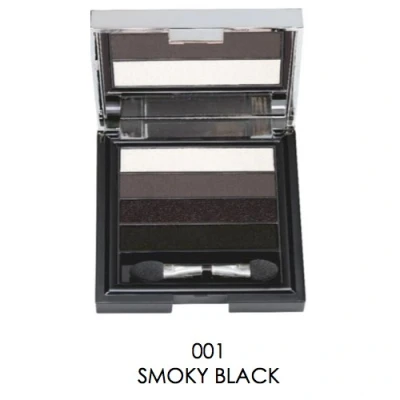 Afbeelding van Pupa Vamp! oogschaduw palette 4 kleuren smoky black