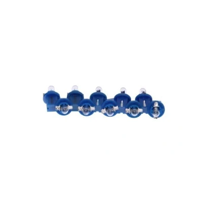 Afbeelding van MAXGEAR 78 0140SET Autolampen 12V 1,2W Kunststofsokkellamp blauw