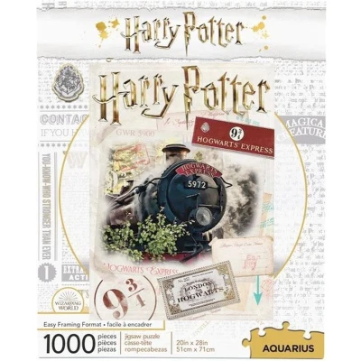 Afbeelding van Harry Potter Puzzel Hogwarts Express Ticket (1000 pieces) Multicolours