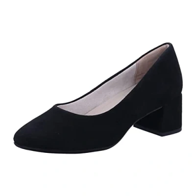 Afbeelding van Tamaris Comfort Pumps zwart Suede Dames Maat 38