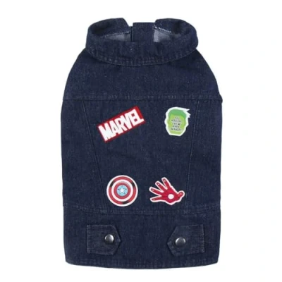 Afbeelding van Dog coat Marvel Blue M
