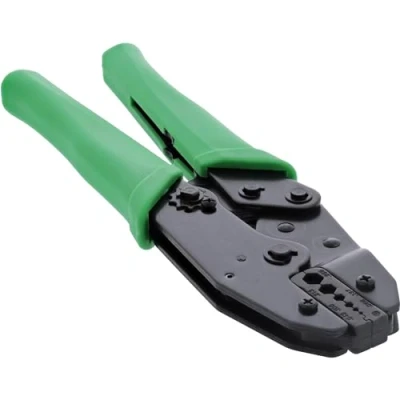 Afbeelding van Professionele krimptang voor RG coaxkabels en optical fiber / metaal
