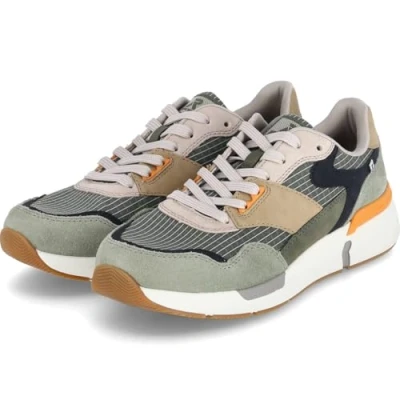 Afbeelding van Rieker LOW Sneakers laag, Heren, Maat: 42, Multicolor u Leer en textiel