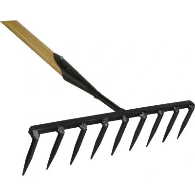 Afbeelding van De Wit Zaadhark 9 tands rond essen 1860x420x90 mm