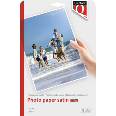 Afbeelding van Fotopapier Quantore A4 170gr mat satijn 50vel