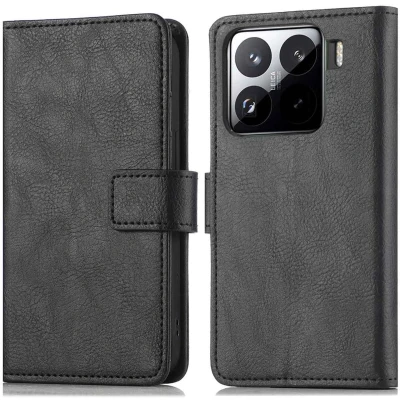 Afbeelding van imoshion Hoesje Geschikt voor Xiaomi 15 Luxe Bookcase Zwart
