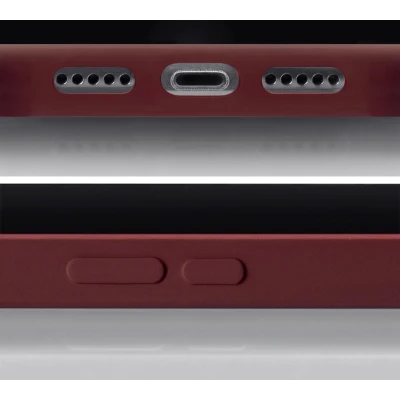 Afbeelding van Mobilize Rubber Gelly Card Case Apple iPhone 14 Matt Bordeaux