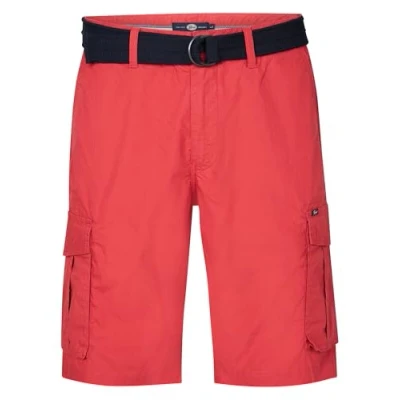 Afbeelding van Petrol Industries Heren Cargo Short met Riem Azure Roze Maat S