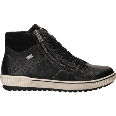 Afbeelding van Remonte Korte laarzen, Dames, Maat: 36, Black Leer/ synthetisch