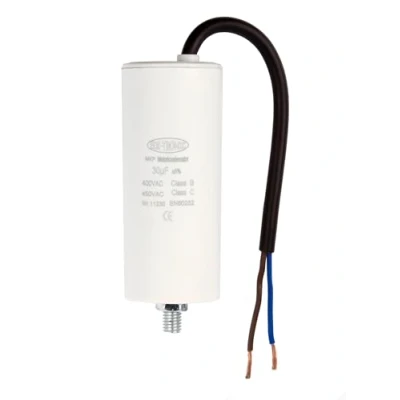 Afbeelding van Condensator aanloopcondensator motorcondensator werkcondensator MKP 1μF 80μF 450V 30µF Kabel