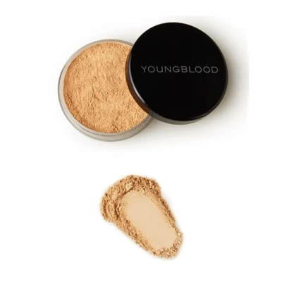 Afbeelding van Youngblood Face Make up Natural Loose Mineral Foundation Warm Beige 10 gr