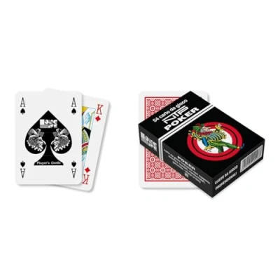 Afbeelding van Dal Negro Speelkaarten Poker Karton Rood