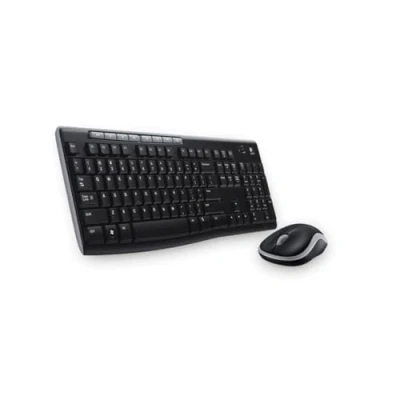 Afbeelding van Logitech MK270 Combo draadloos toetsenbord en muis voor Windows, Sloveens toetsenbord, zwart