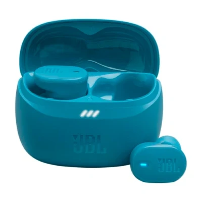 Afbeelding van JBL Tune Buds 2, draadloze bluetooth hoofdtelefoon, 48 uur batterijduur, IP54 water en stofdicht, IP54, multipoint verbinding, turquoise