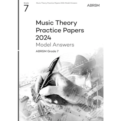 Afbeelding van Theory of Music Exam Papers &amp; Answers (ABRSM) Practice Model 2024, ABRSM Grade 7