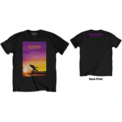Afbeelding van Queen Bohemian Rhapsody Heren T shirt XXL Zwart